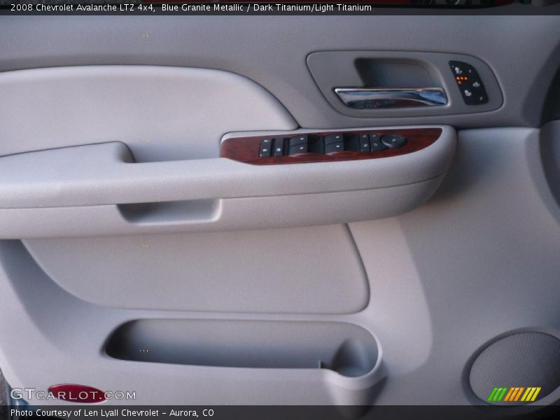 Blue Granite Metallic / Dark Titanium/Light Titanium 2008 Chevrolet Avalanche LTZ 4x4