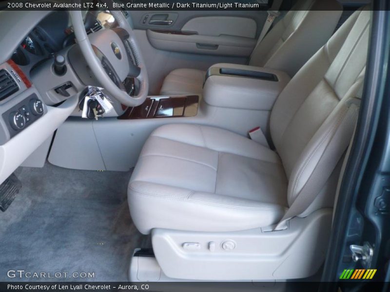  2008 Avalanche LTZ 4x4 Dark Titanium/Light Titanium Interior