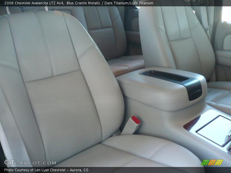 Blue Granite Metallic / Dark Titanium/Light Titanium 2008 Chevrolet Avalanche LTZ 4x4