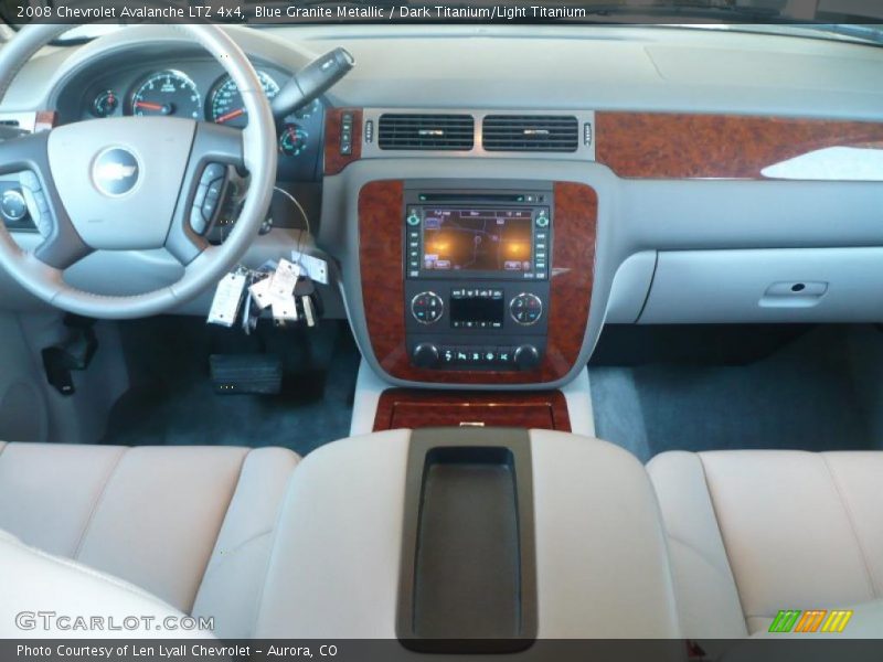 Blue Granite Metallic / Dark Titanium/Light Titanium 2008 Chevrolet Avalanche LTZ 4x4