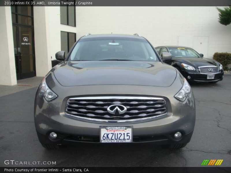 Umbria Twilight / Graphite 2010 Infiniti FX 35 AWD