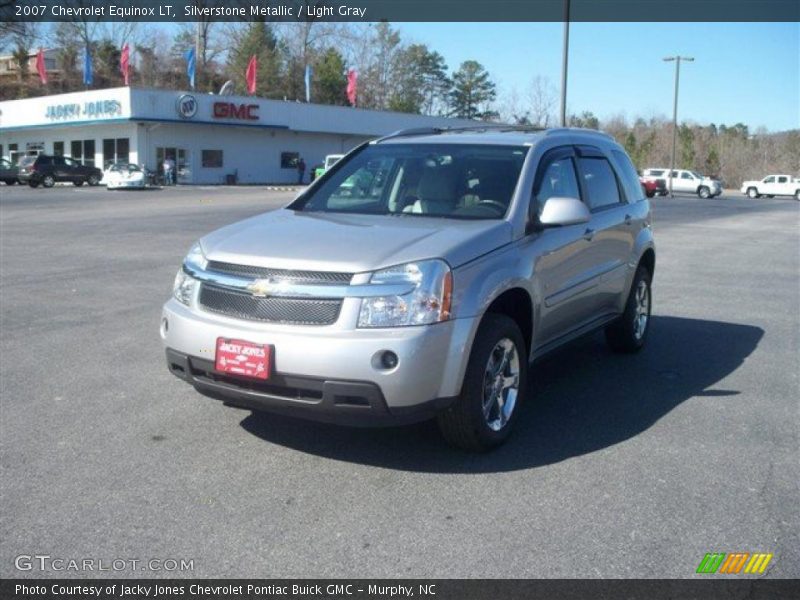 Silverstone Metallic / Light Gray 2007 Chevrolet Equinox LT