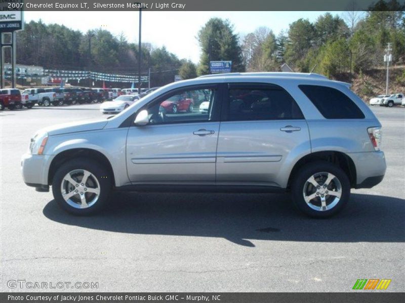 Silverstone Metallic / Light Gray 2007 Chevrolet Equinox LT
