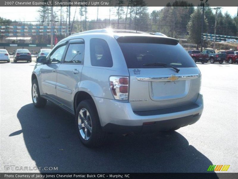 Silverstone Metallic / Light Gray 2007 Chevrolet Equinox LT