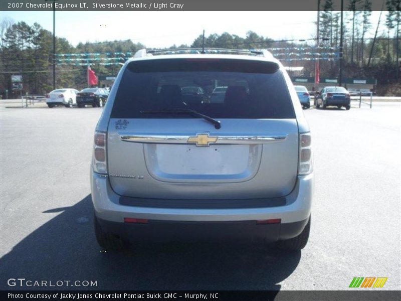 Silverstone Metallic / Light Gray 2007 Chevrolet Equinox LT