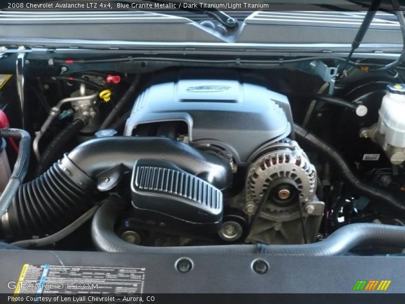  2008 Avalanche LTZ 4x4 Engine - 6.0 Liter OHV 16-Valve VVT Vortec V8