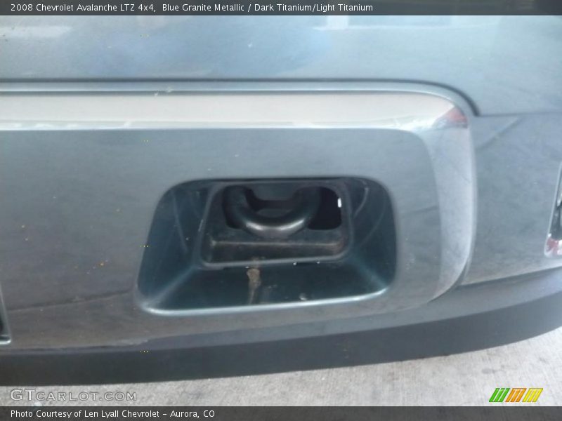 Blue Granite Metallic / Dark Titanium/Light Titanium 2008 Chevrolet Avalanche LTZ 4x4
