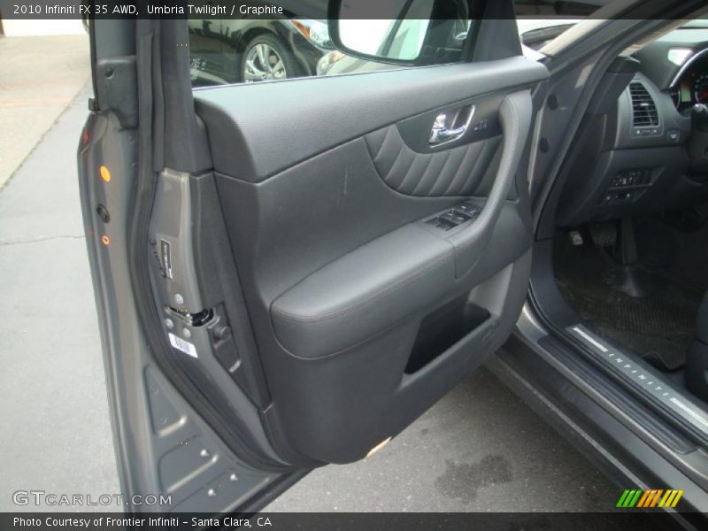 Umbria Twilight / Graphite 2010 Infiniti FX 35 AWD