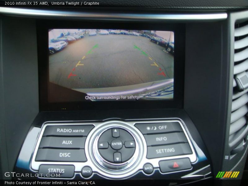 Umbria Twilight / Graphite 2010 Infiniti FX 35 AWD