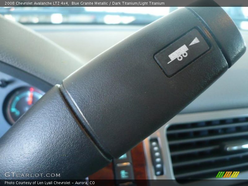 Blue Granite Metallic / Dark Titanium/Light Titanium 2008 Chevrolet Avalanche LTZ 4x4