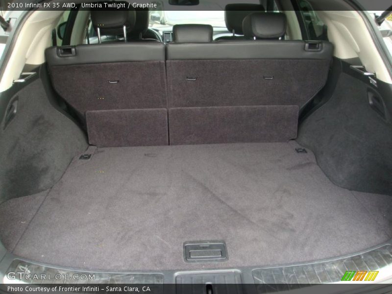  2010 FX 35 AWD Trunk
