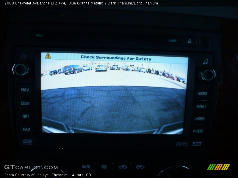 Blue Granite Metallic / Dark Titanium/Light Titanium 2008 Chevrolet Avalanche LTZ 4x4