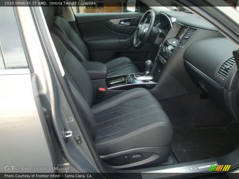  2010 FX 35 AWD Graphite Interior