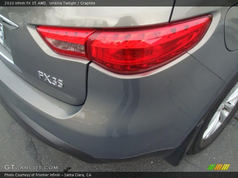 Umbria Twilight / Graphite 2010 Infiniti FX 35 AWD