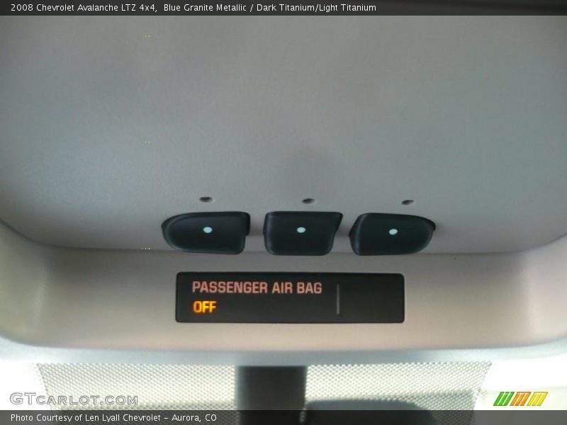 Blue Granite Metallic / Dark Titanium/Light Titanium 2008 Chevrolet Avalanche LTZ 4x4