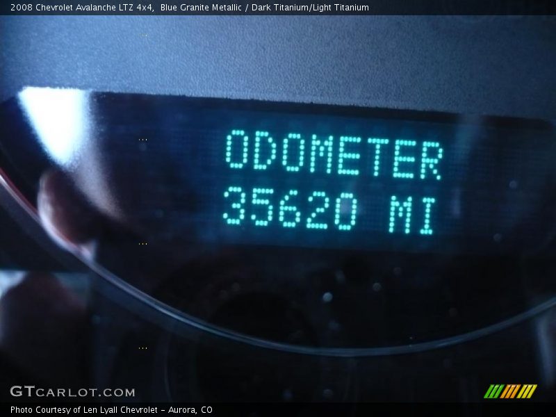 Blue Granite Metallic / Dark Titanium/Light Titanium 2008 Chevrolet Avalanche LTZ 4x4