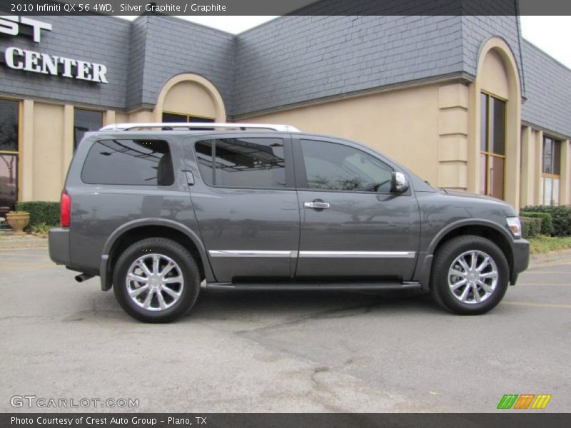 Silver Graphite / Graphite 2010 Infiniti QX 56 4WD