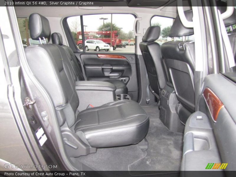 Silver Graphite / Graphite 2010 Infiniti QX 56 4WD