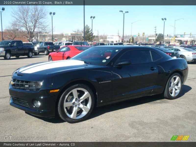 Black / Black 2010 Chevrolet Camaro SS Coupe