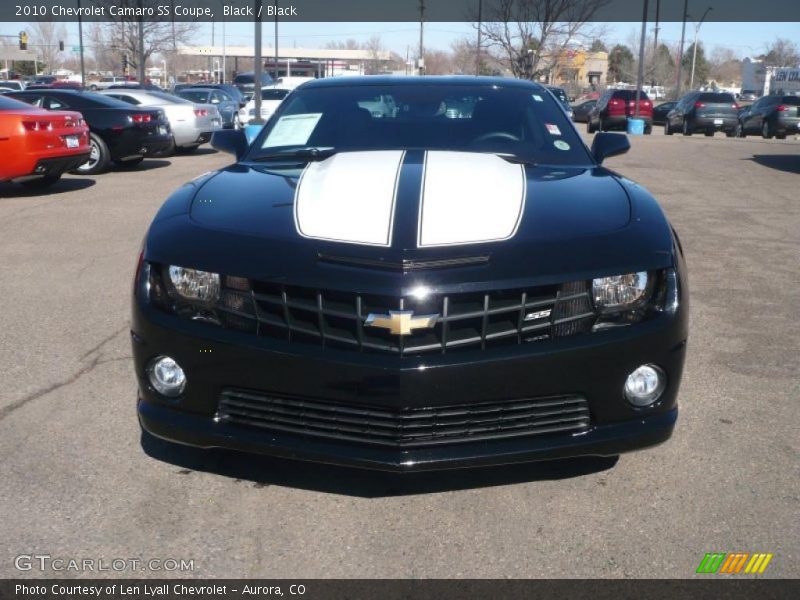 Black / Black 2010 Chevrolet Camaro SS Coupe