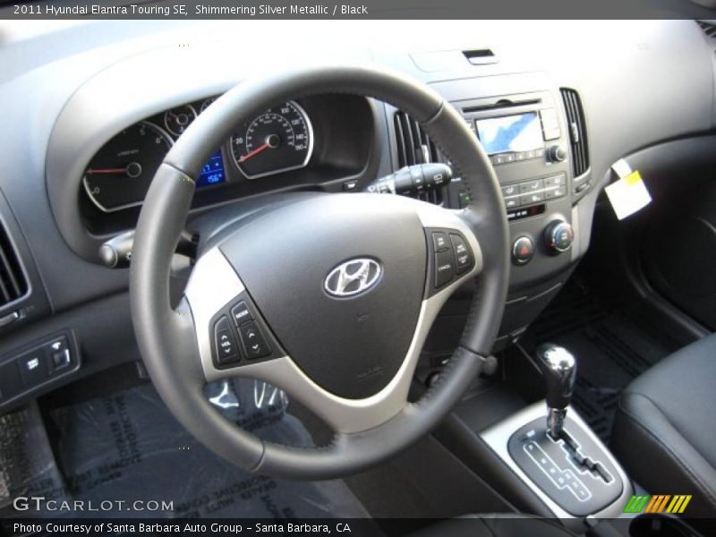  2011 Elantra Touring SE Black Interior