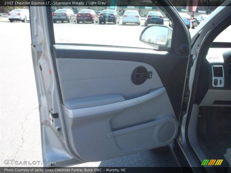 Silverstone Metallic / Light Gray 2007 Chevrolet Equinox LT