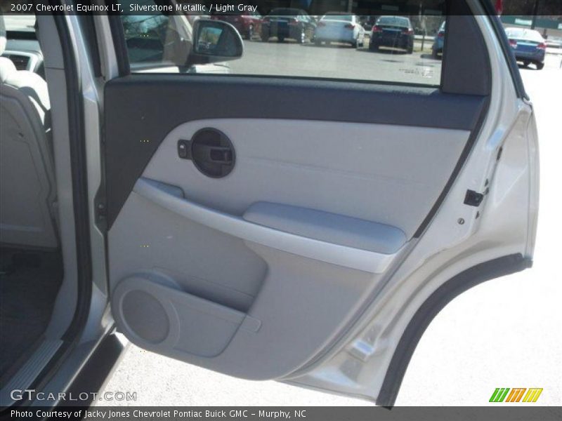 Silverstone Metallic / Light Gray 2007 Chevrolet Equinox LT