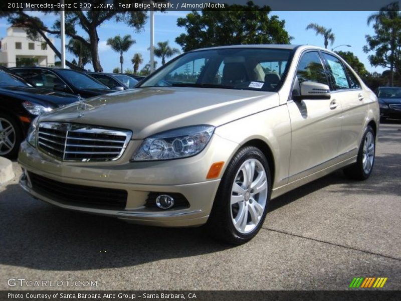 Pearl Beige Metallic / Almond/Mocha 2011 Mercedes-Benz C 300 Luxury