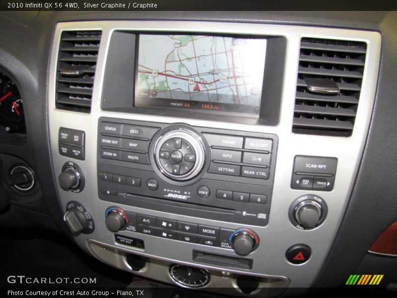 Silver Graphite / Graphite 2010 Infiniti QX 56 4WD