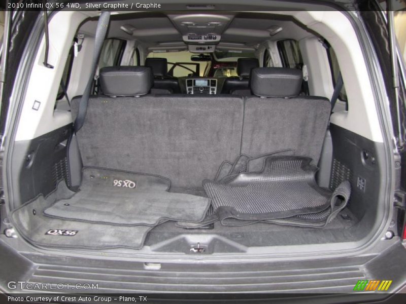 Silver Graphite / Graphite 2010 Infiniti QX 56 4WD