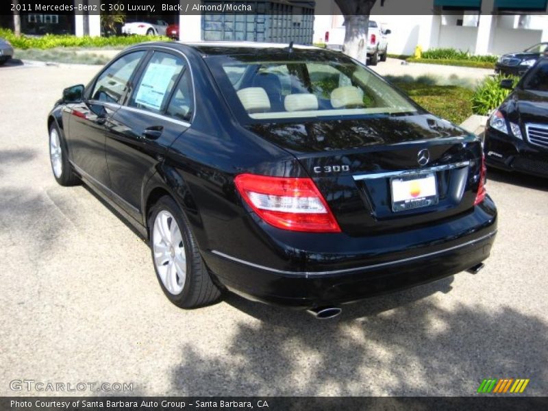 Black / Almond/Mocha 2011 Mercedes-Benz C 300 Luxury