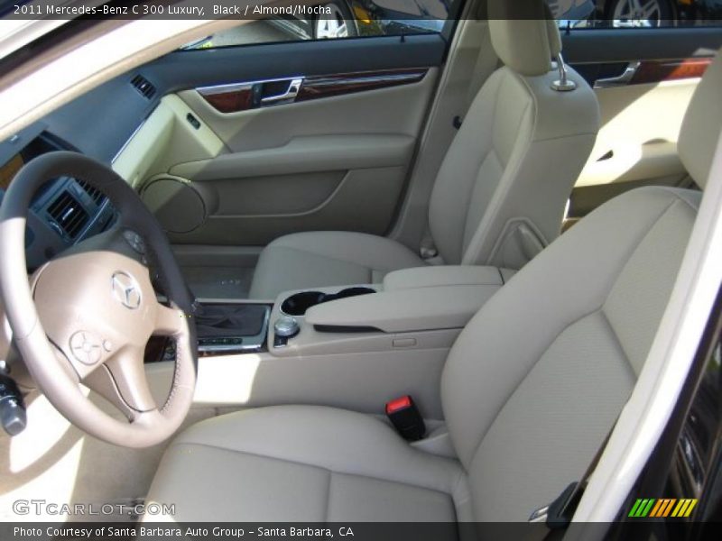 Black / Almond/Mocha 2011 Mercedes-Benz C 300 Luxury