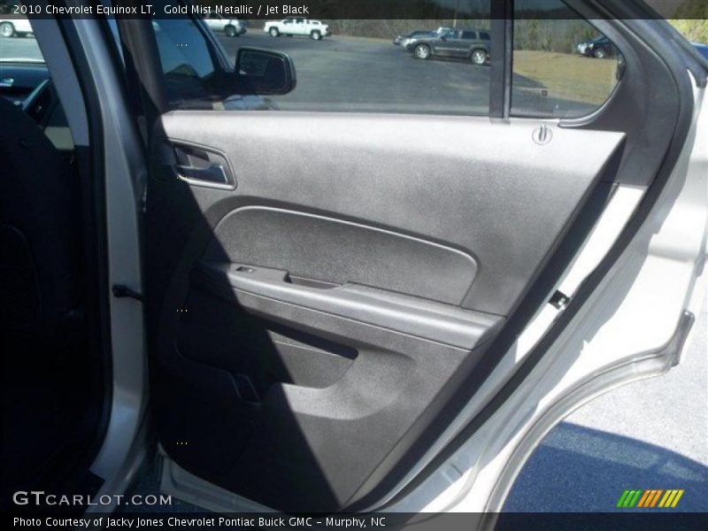 Gold Mist Metallic / Jet Black 2010 Chevrolet Equinox LT