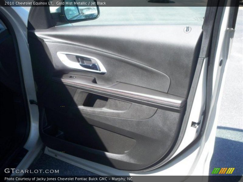 Gold Mist Metallic / Jet Black 2010 Chevrolet Equinox LT