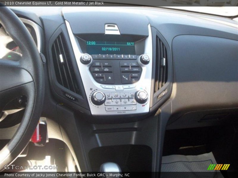 Gold Mist Metallic / Jet Black 2010 Chevrolet Equinox LT