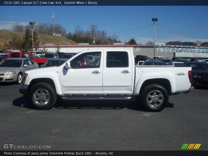 Summit White / Ebony 2010 GMC Canyon SLT Crew Cab 4x4