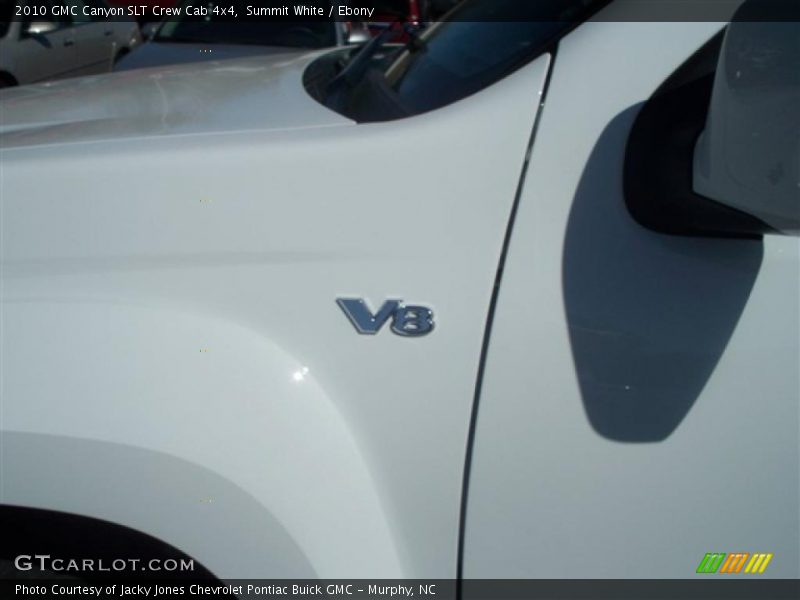 Summit White / Ebony 2010 GMC Canyon SLT Crew Cab 4x4