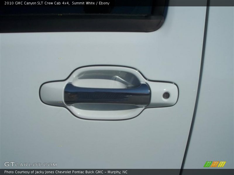 Summit White / Ebony 2010 GMC Canyon SLT Crew Cab 4x4