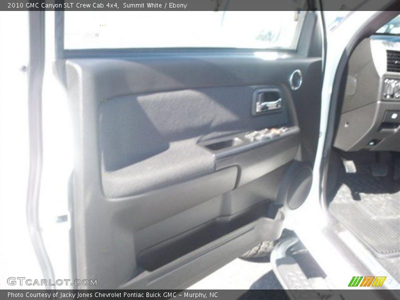 Summit White / Ebony 2010 GMC Canyon SLT Crew Cab 4x4