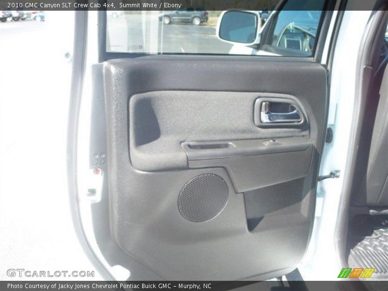 Summit White / Ebony 2010 GMC Canyon SLT Crew Cab 4x4