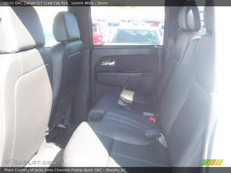 Summit White / Ebony 2010 GMC Canyon SLT Crew Cab 4x4
