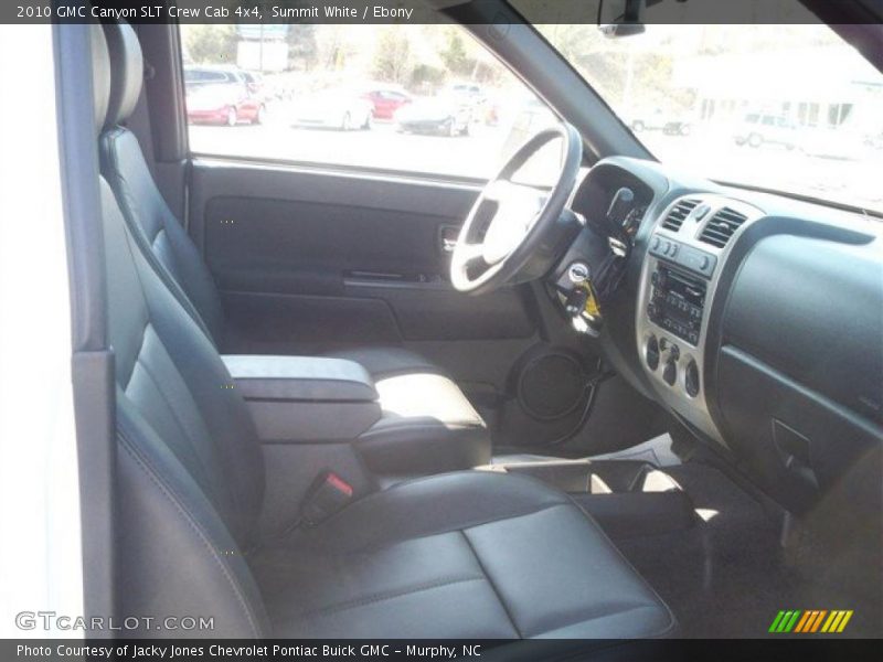 Summit White / Ebony 2010 GMC Canyon SLT Crew Cab 4x4