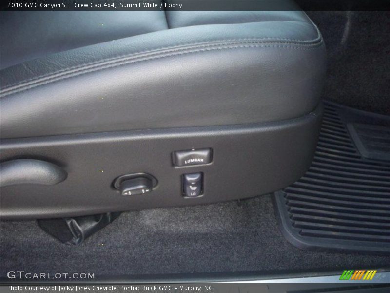 Summit White / Ebony 2010 GMC Canyon SLT Crew Cab 4x4