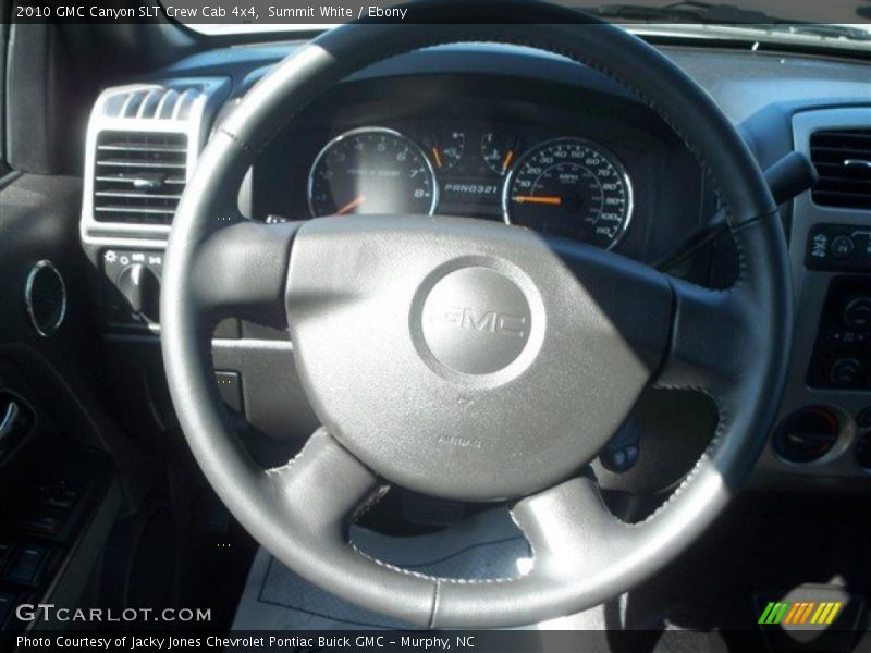 Summit White / Ebony 2010 GMC Canyon SLT Crew Cab 4x4