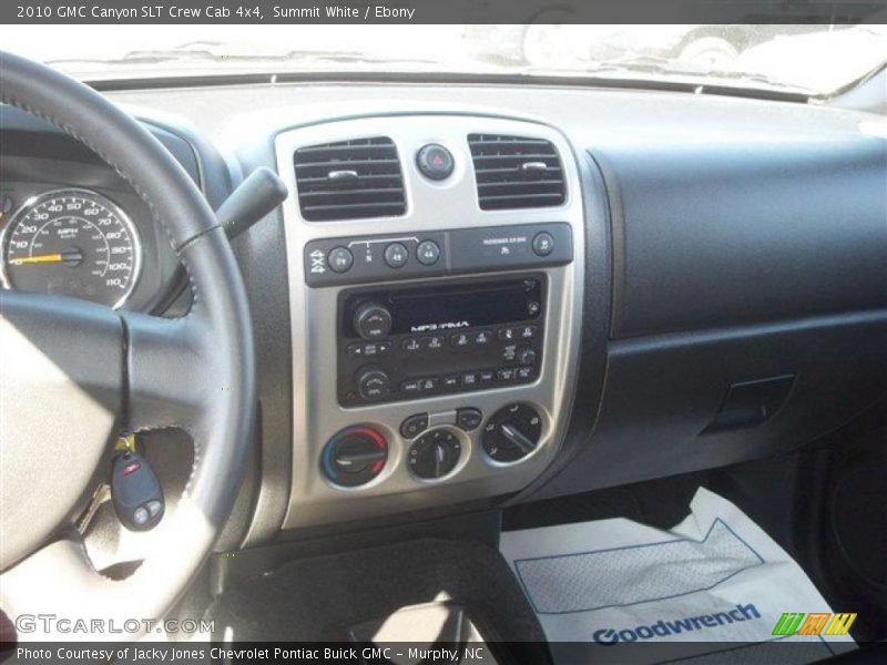 Summit White / Ebony 2010 GMC Canyon SLT Crew Cab 4x4