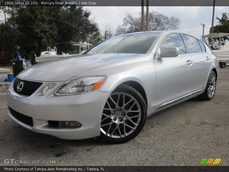 Mercury Silver Metallic / Ash Gray 2006 Lexus GS 300