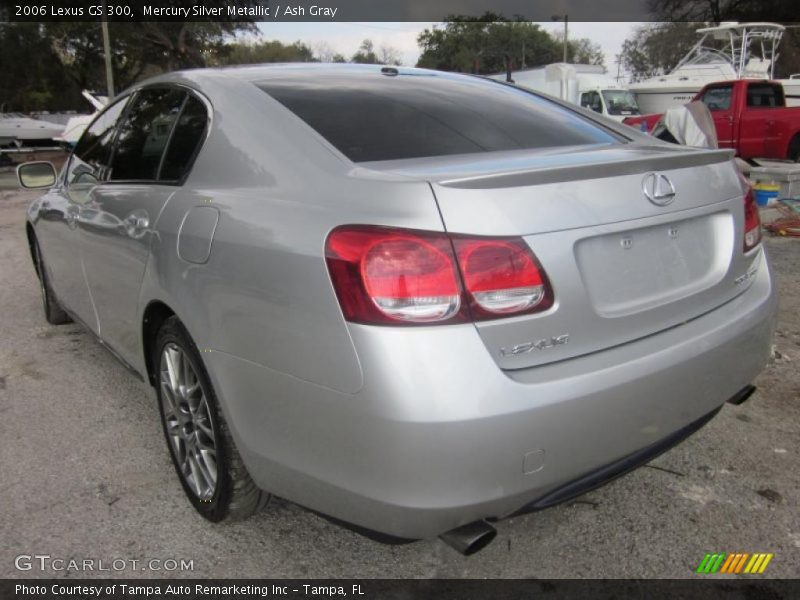 Mercury Silver Metallic / Ash Gray 2006 Lexus GS 300