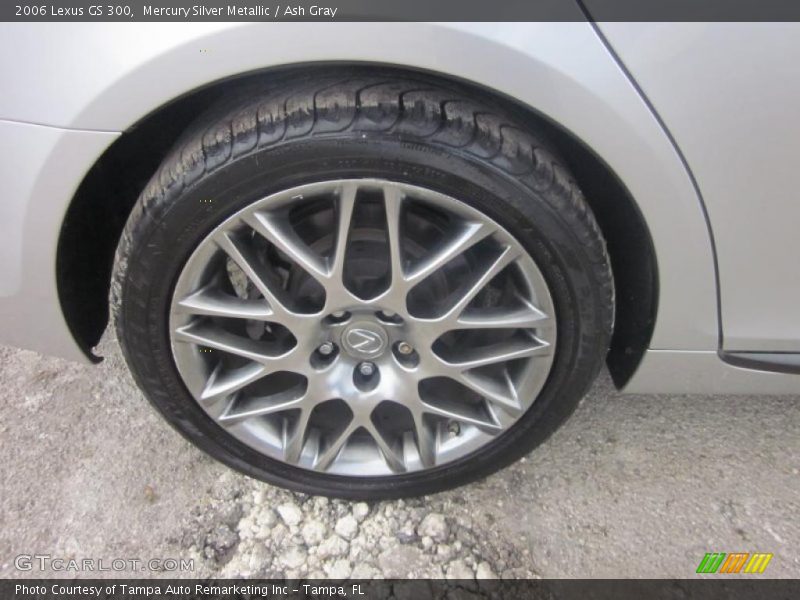 Mercury Silver Metallic / Ash Gray 2006 Lexus GS 300
