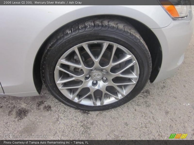 Mercury Silver Metallic / Ash Gray 2006 Lexus GS 300
