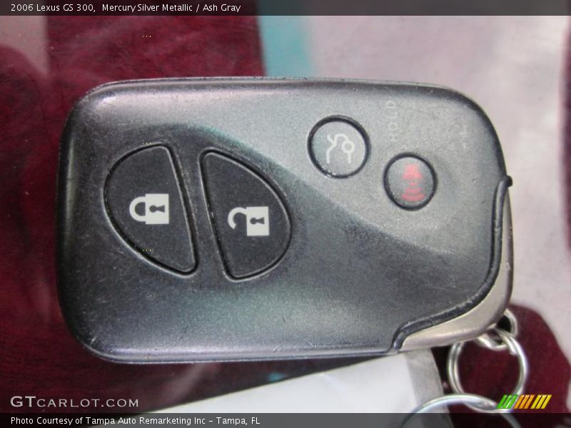 Mercury Silver Metallic / Ash Gray 2006 Lexus GS 300